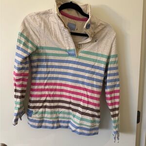 Joules Striped Cotton Pullover